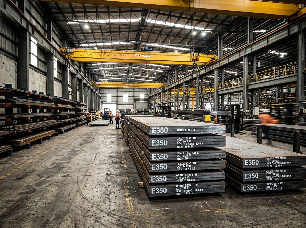 E 350 Grade Steel Plates for PEB